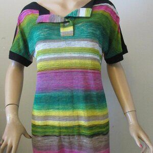 Designs by S.A.D Women's Small Semi-Sheer Tunic Top New With Tags